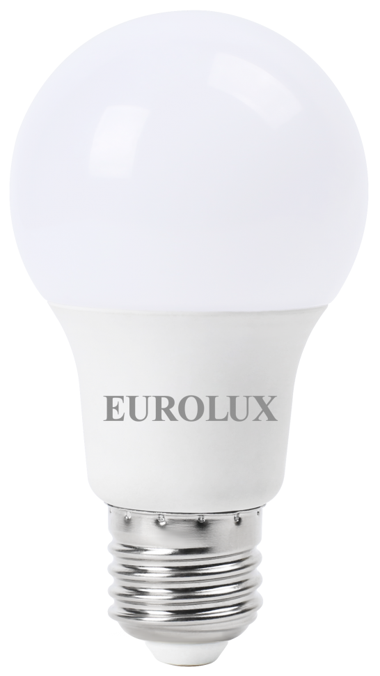 Лампа светодиодная LL-E-A60-15W-230-6K-E27 (груша, 15Вт, холод., Е27) Eurolux 76/2/74