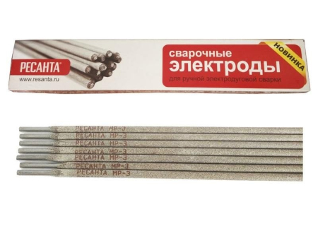 Сварочный электрод РЕСАНТА МР-3 Ф4,0 Пачка 1 кг